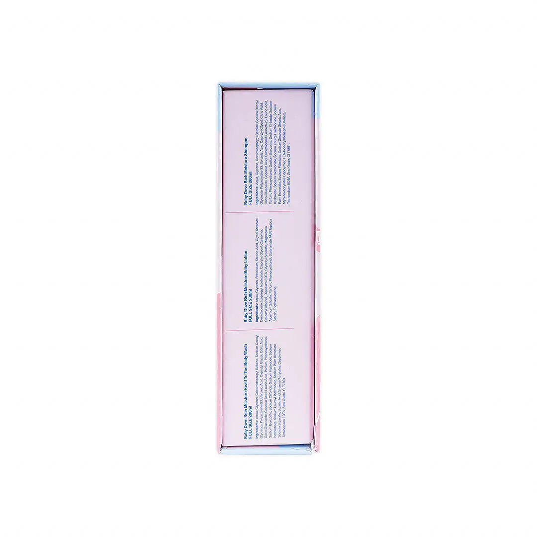 Dove Baby Gentle Care Kit ( Shampoo + Wash + Lotion )