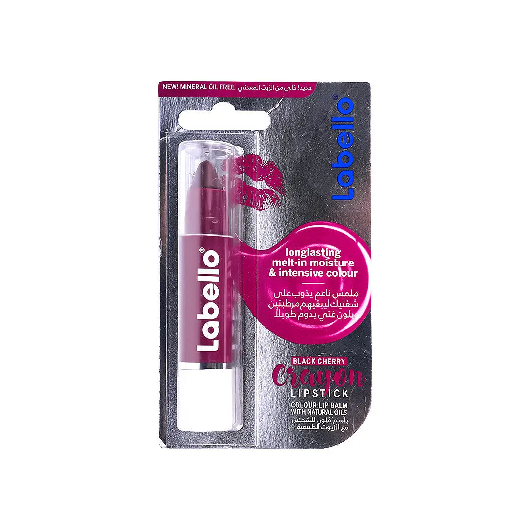 Labello Crayon Lipstick-Black Cherry 3g
