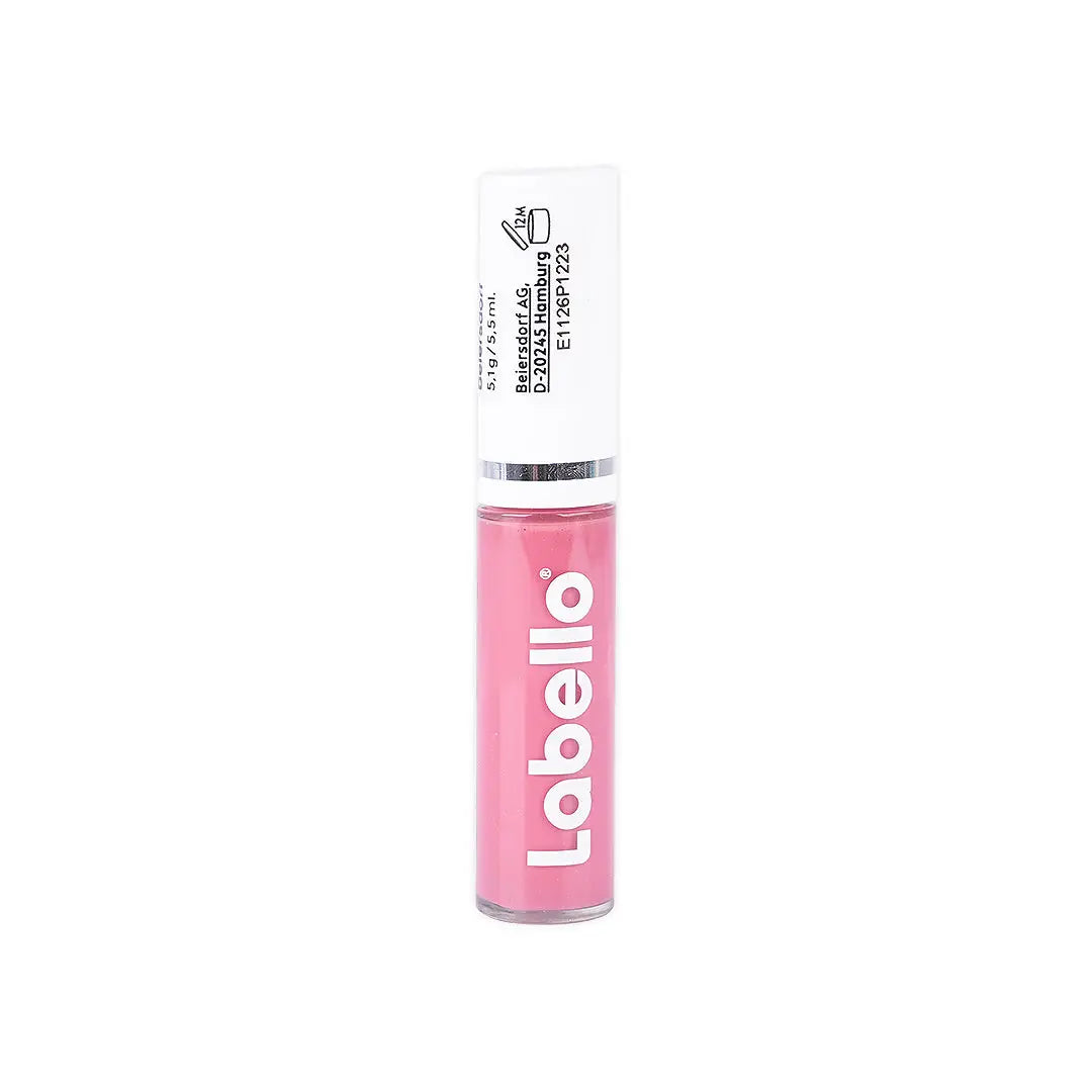 55752-Labello Lip Oil Glossy Finish-Dress Nude 5.1g +2