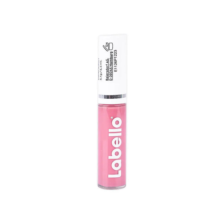 55752-Labello Lip Oil Glossy Finish-Dress Nude 5.1g +7