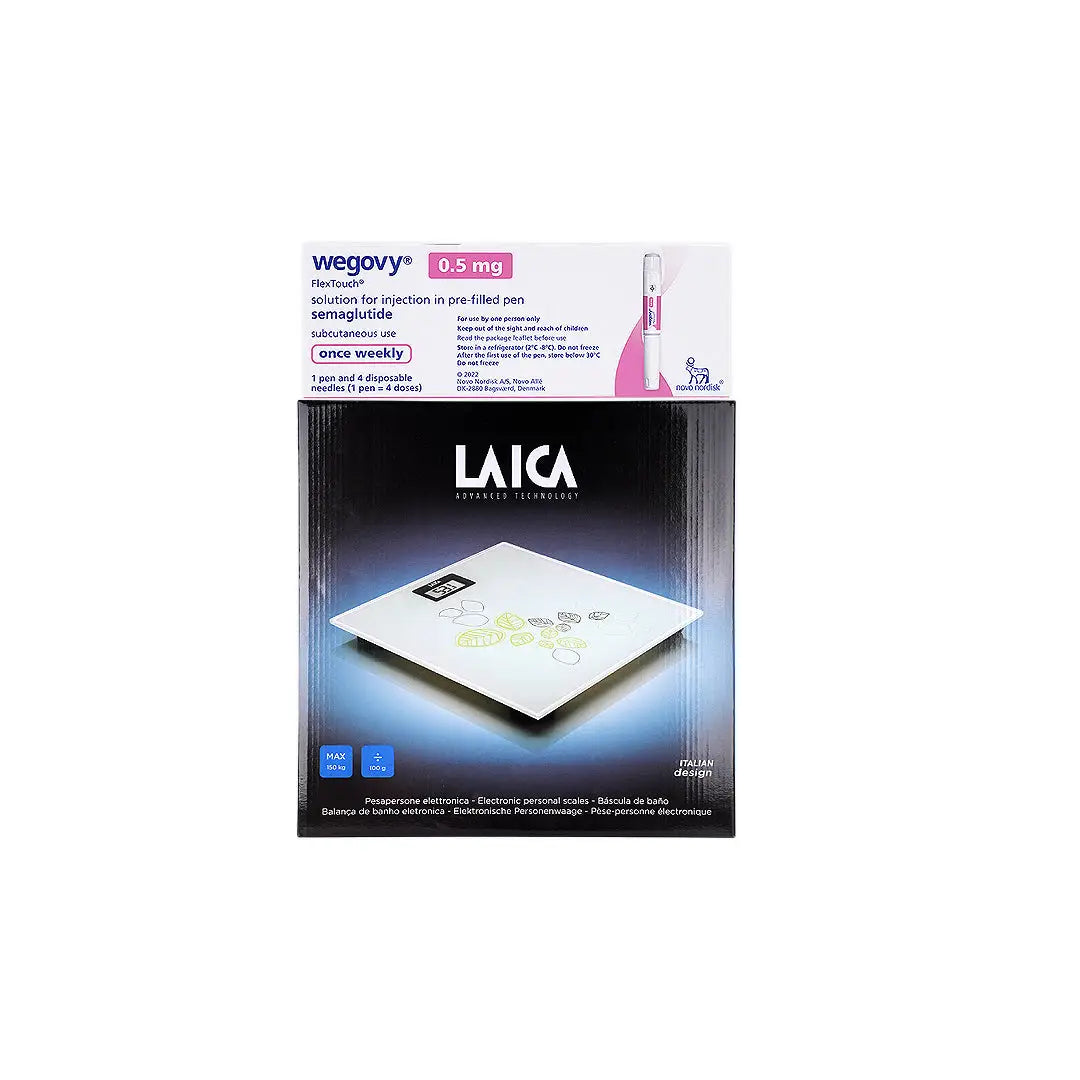 Wegovy 0.5mg flextouch 1 pen + Weight Scale