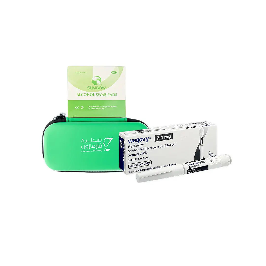 Wegovy 2.4mg flextouch 1 pen+ Swab + Bag Small