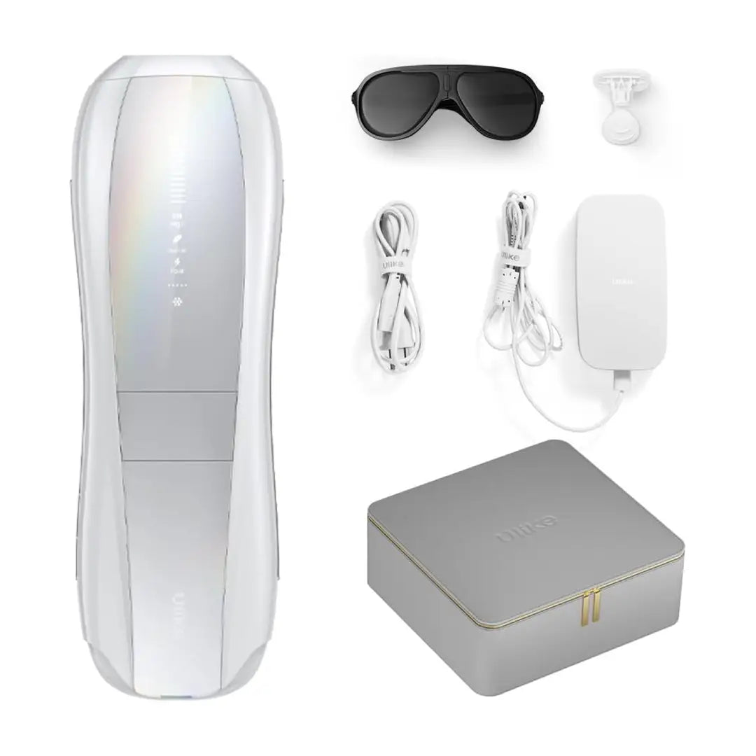 55759-Ulike IPL Hair Removal Device Air10 Silver With Leather Case +1