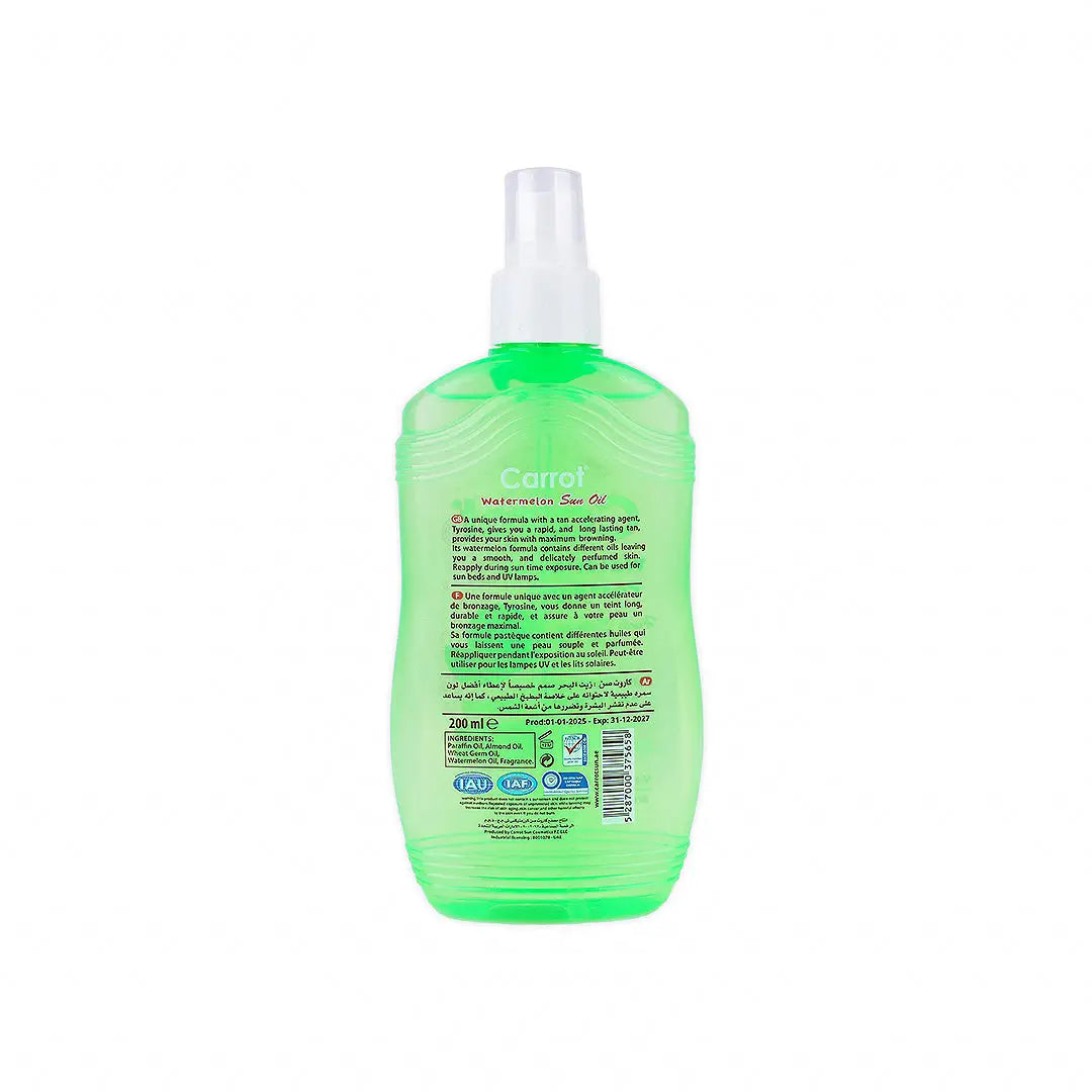 Carrot Sun Oil Watermelon 200ml
