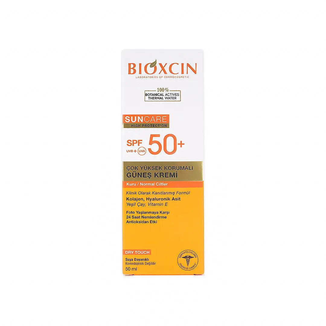 Bioxcin V.H.P Sun Cream Dry/Normal Skin Spf50+50ml-Dry Touch