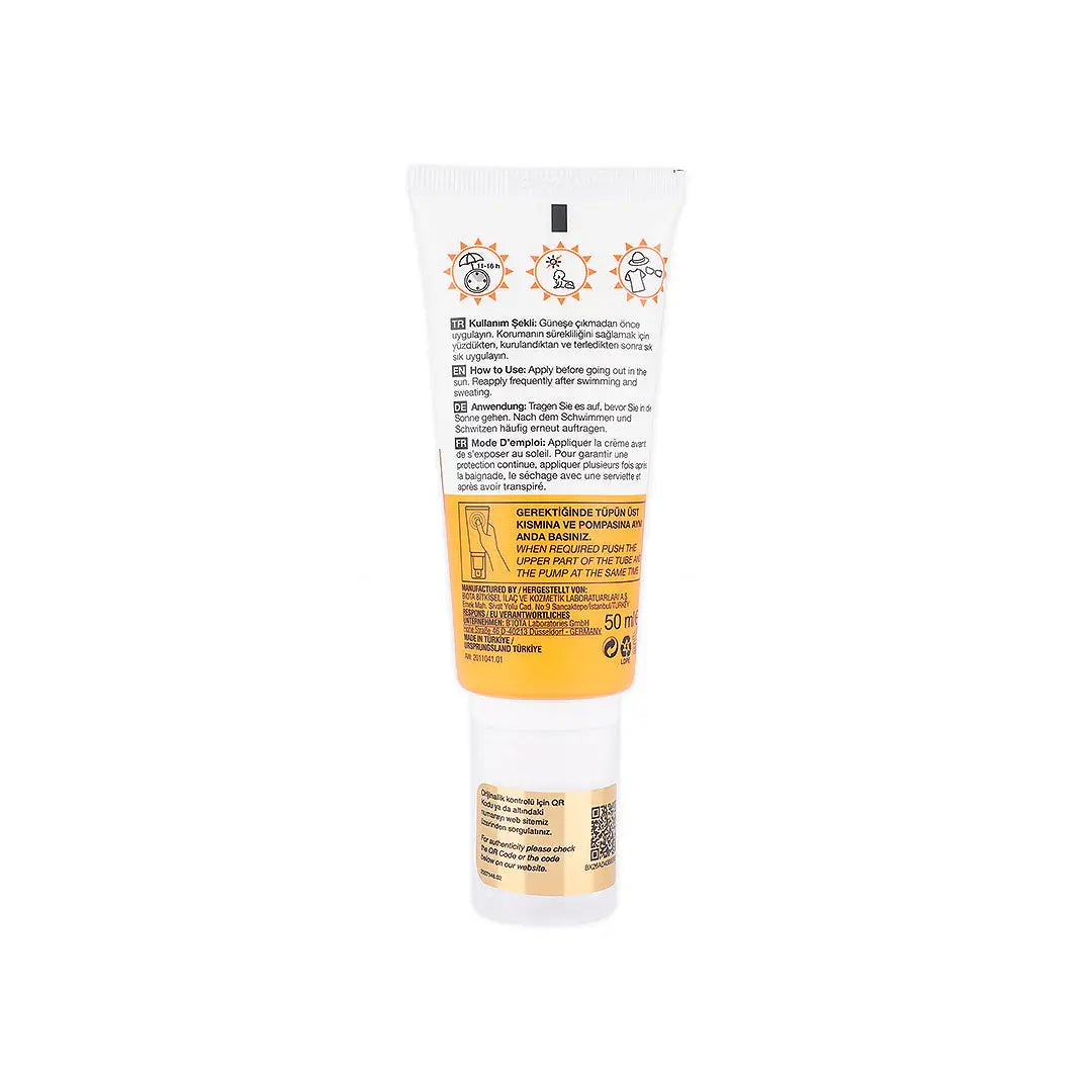 Bioxcin V.H.P Sun Cream Dry/Normal Skin Spf50+50ml-Dry Touch