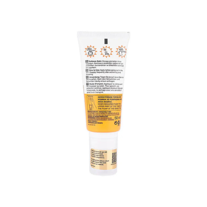 55762-Bioxcin V.H.P Sun Cream Dry/Normal Skin Spf50+50ml-Dry Touch +10
