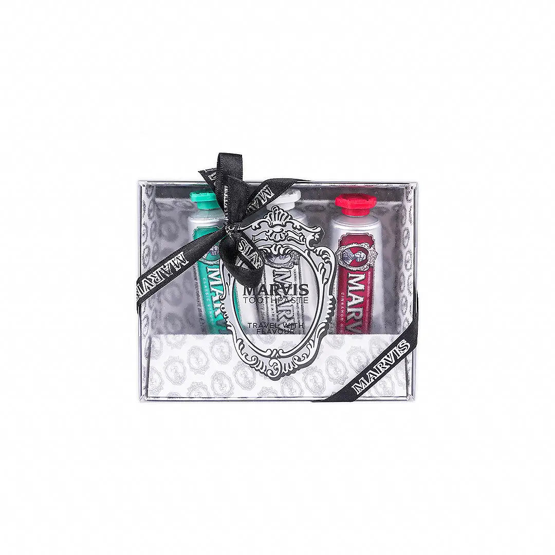 55772-Marvis Assorted Flavour Toothpaste Pack 3x25ml +1
