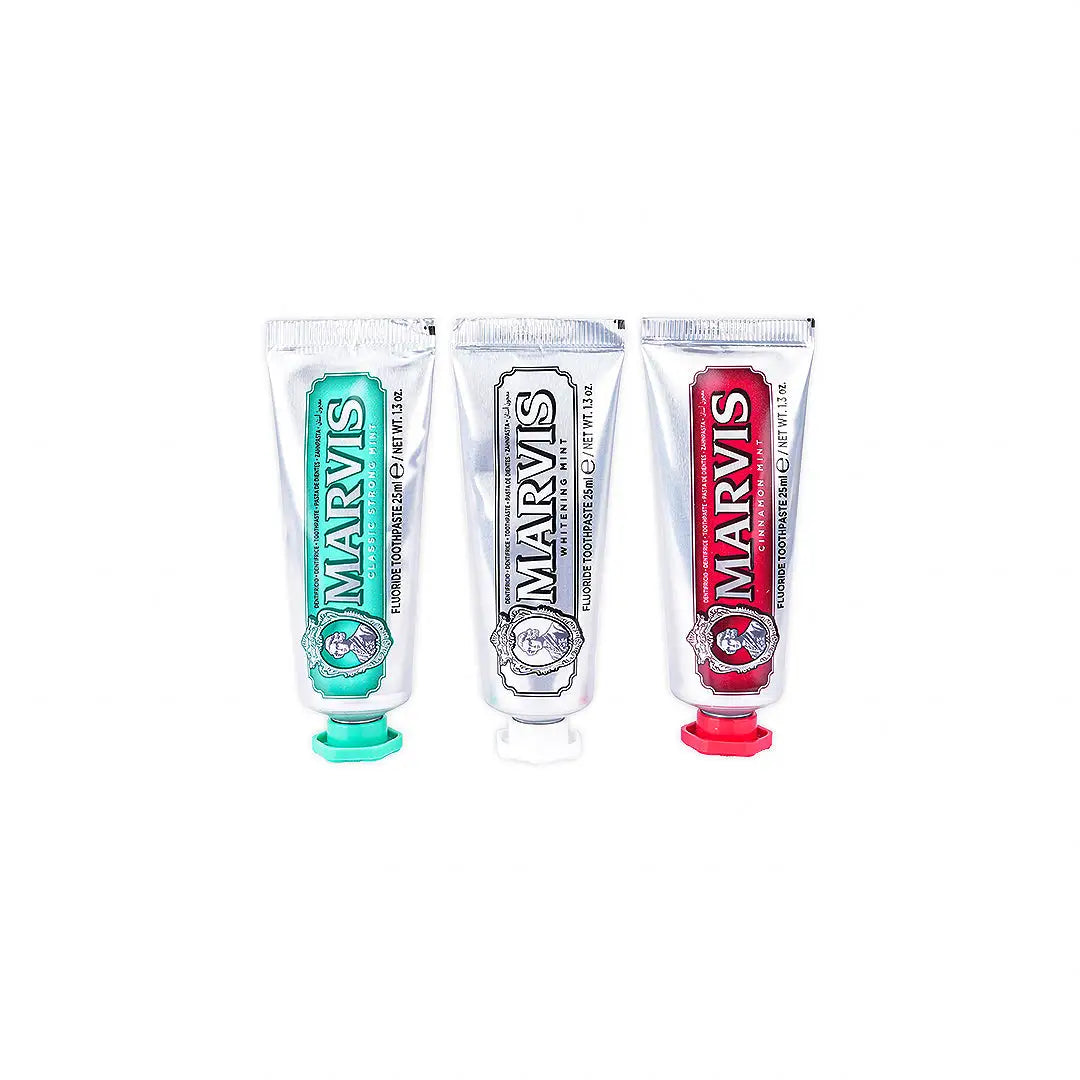 55772-Marvis Assorted Flavour Toothpaste Pack 3x25ml