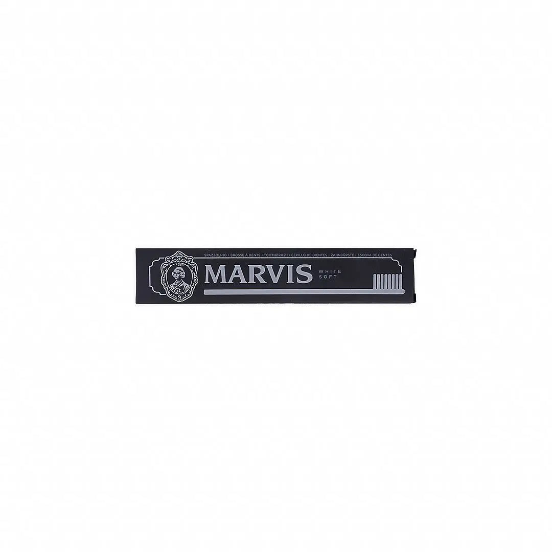 55774-Marvis White Toothbrush Soft +2