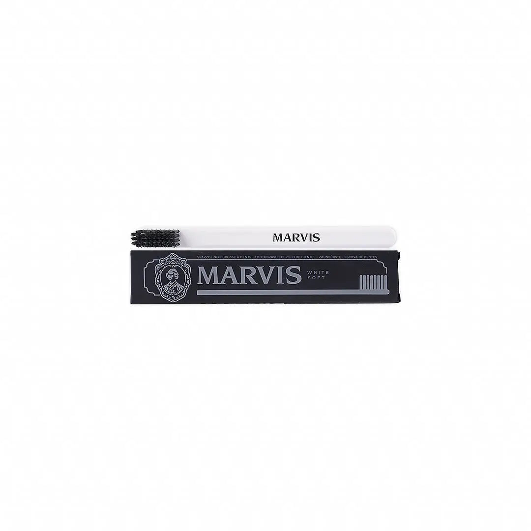 55774-Marvis White Toothbrush Soft +1