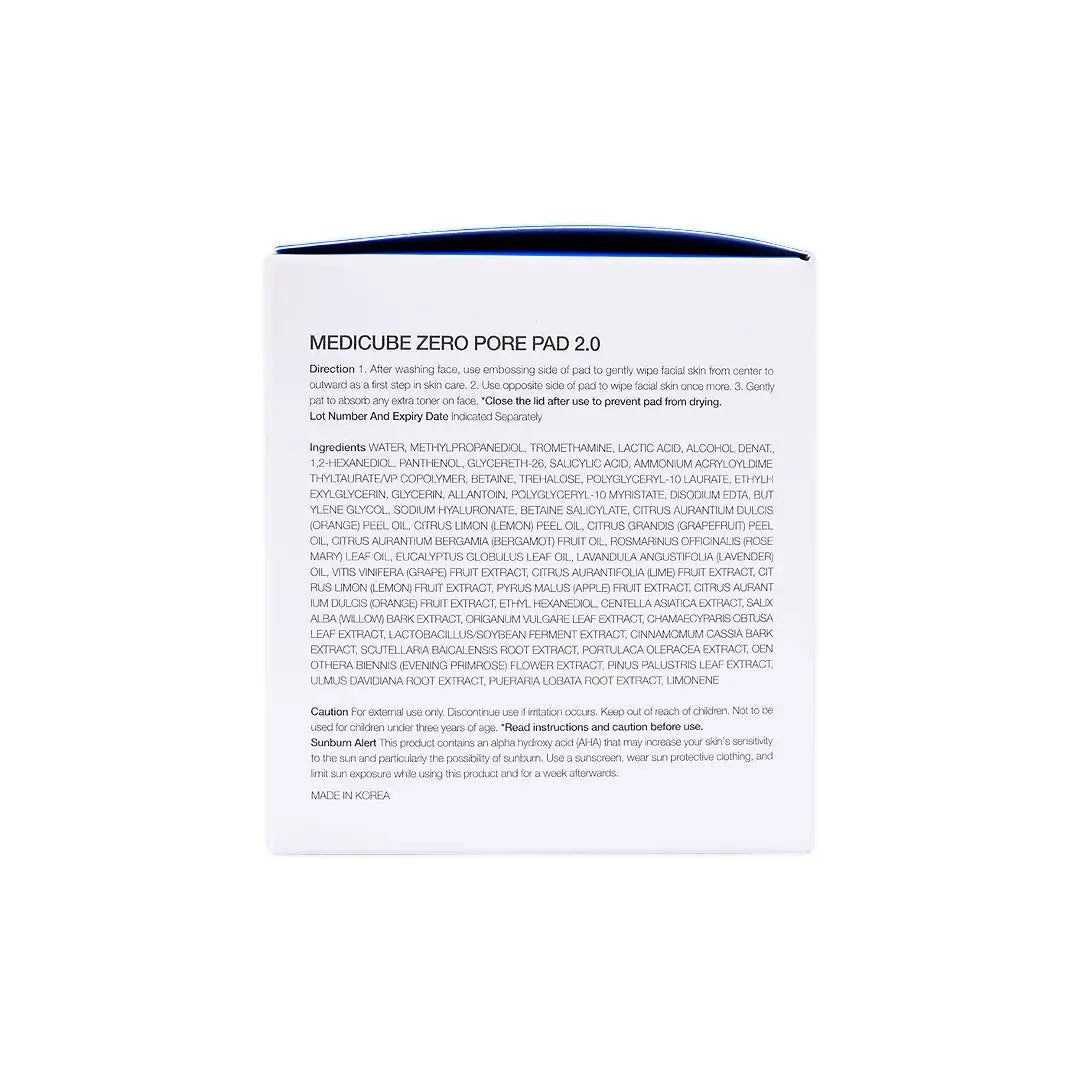 55786-Medicube Zero Pore Pad 155g +4