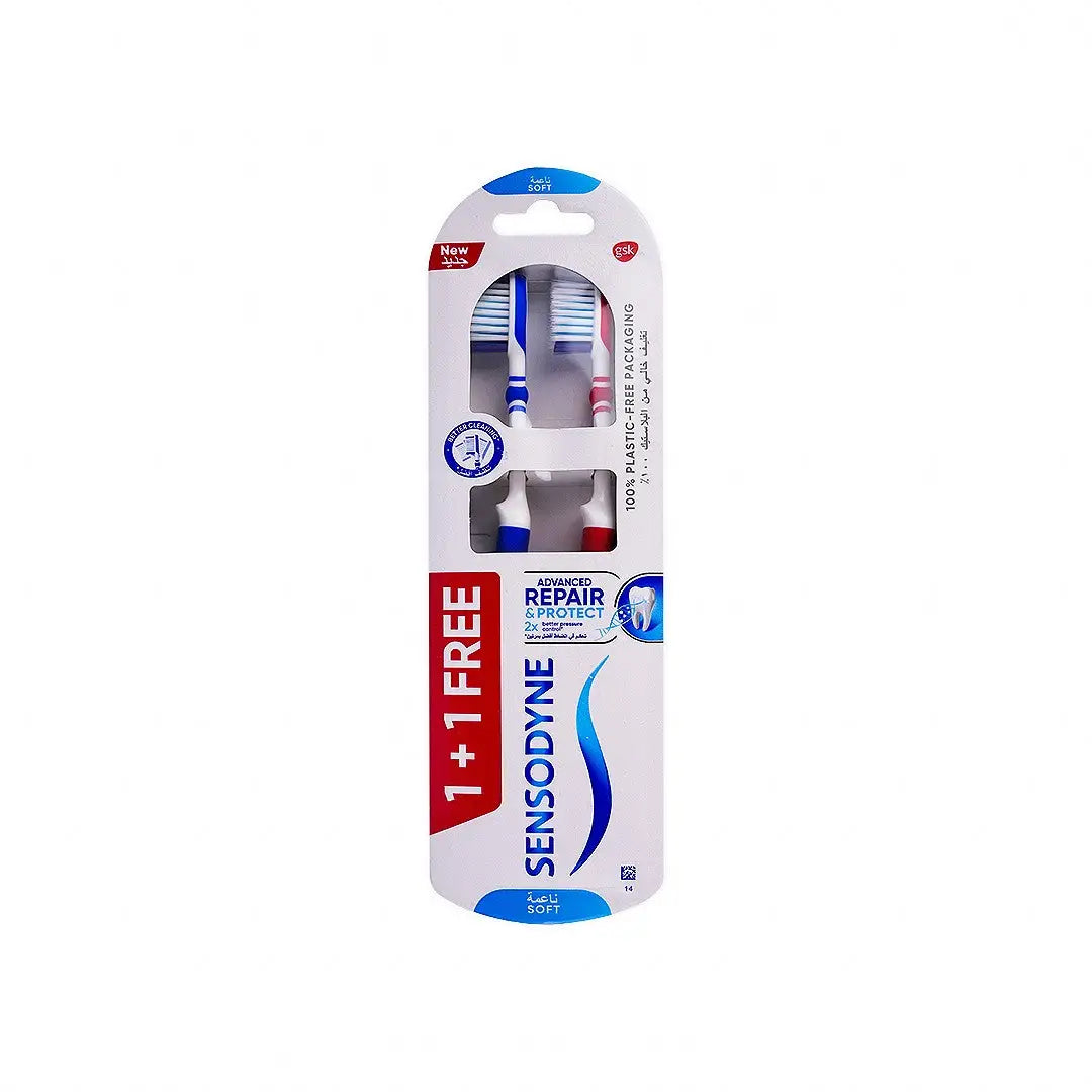 55796-Sensodyne Adv Repair & Protect Soft Toothbrush 1+1