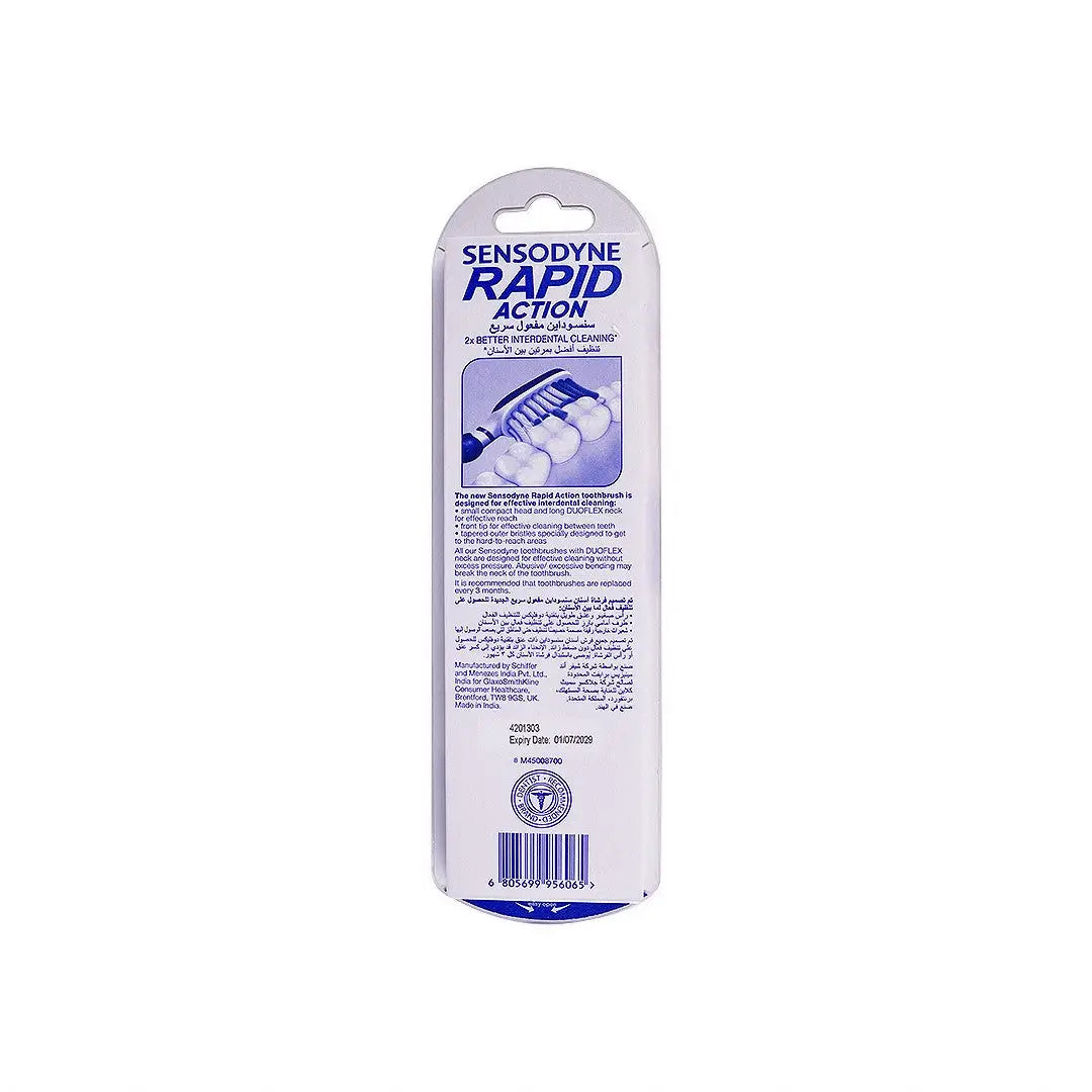 55798-Sensodyne Rapid Action Toothbrush Soft 1+1 +1