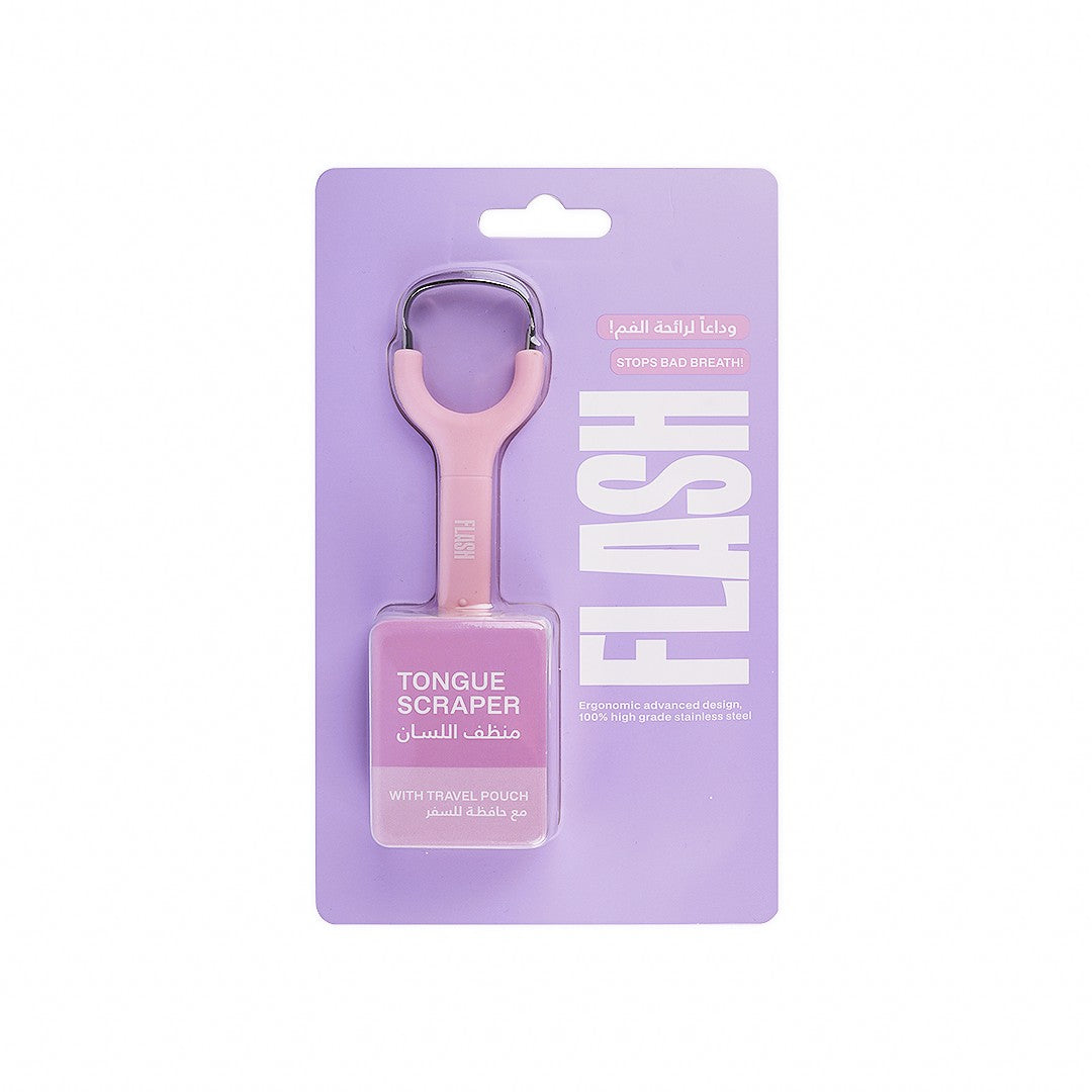 Flash Tongue Scraper Pink
