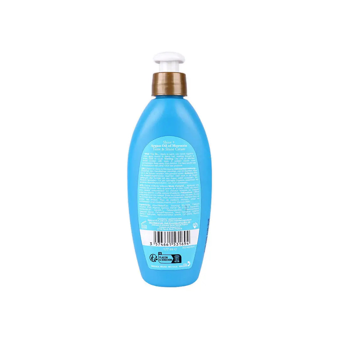 Ogx Argan Oil Of Morocco Tame & Shine Cream 177ml