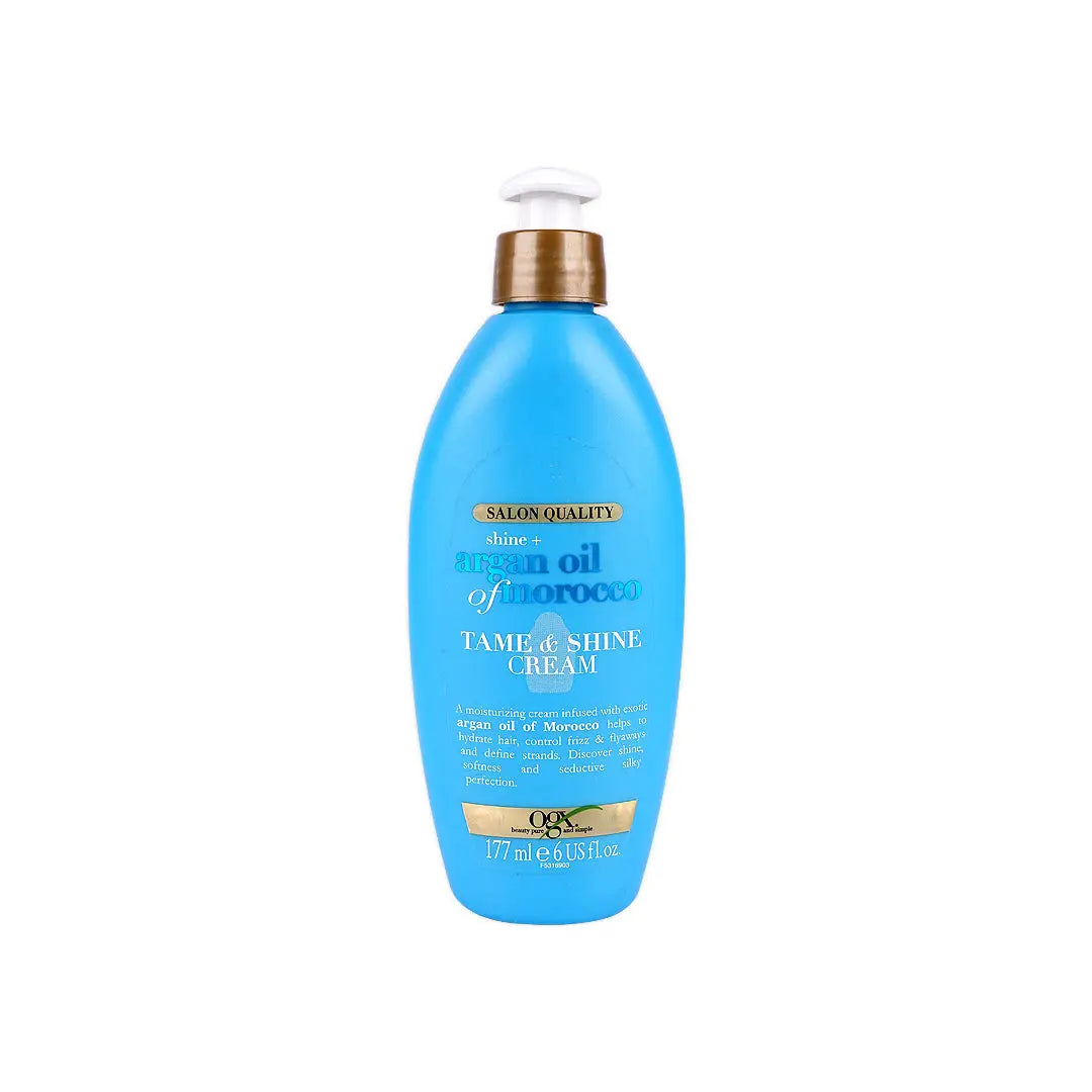 55804-Ogx Argan Oil Of Morocco Tame & Shine Cream 177ml