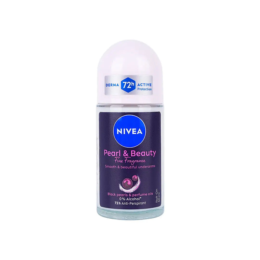 55809-Nivea Pearl & Beauty Deo Roll On 72h Anti-Perspirant 50ml 