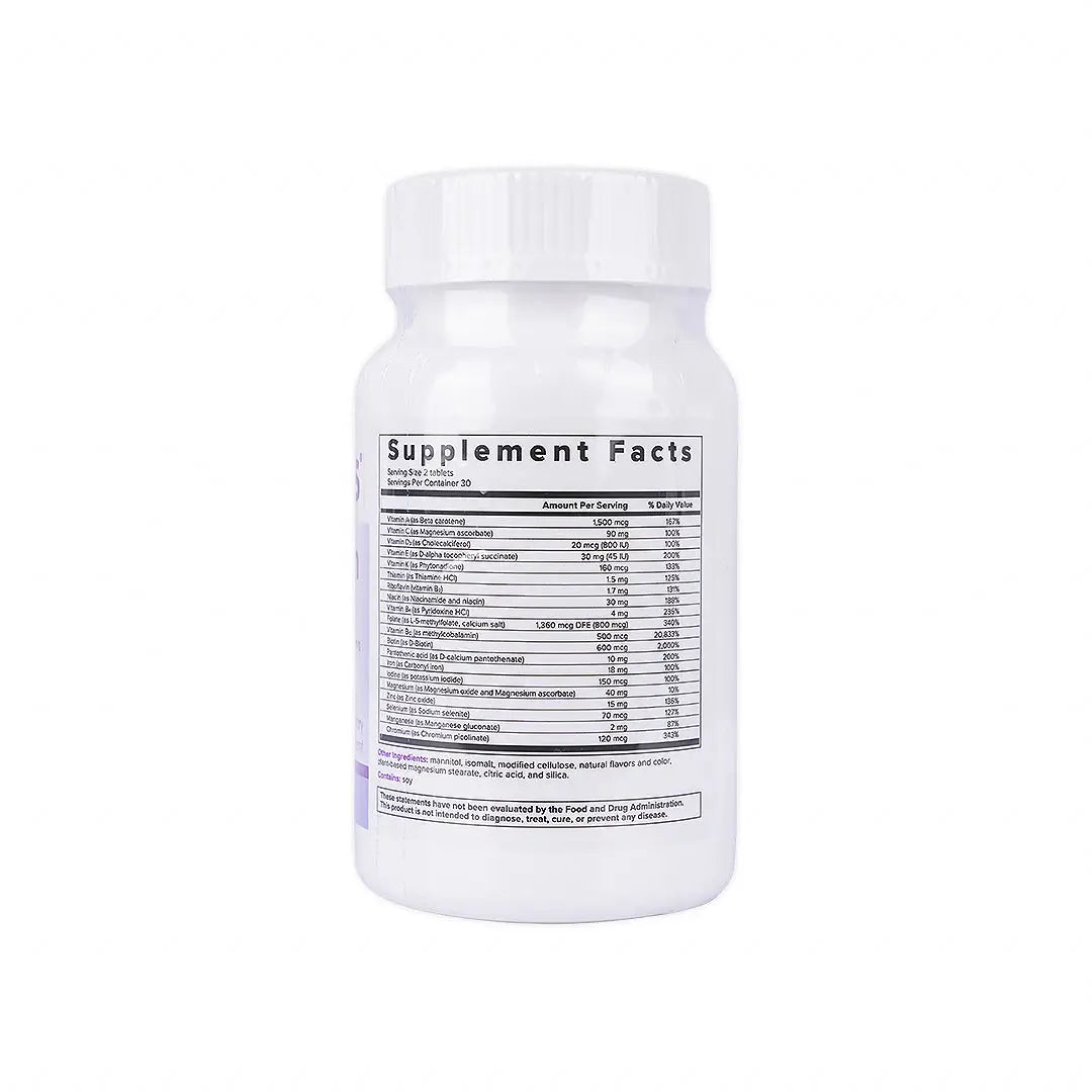55820-Bari Melts Mult Multi Vitamin With Iron 60 Tab +1
