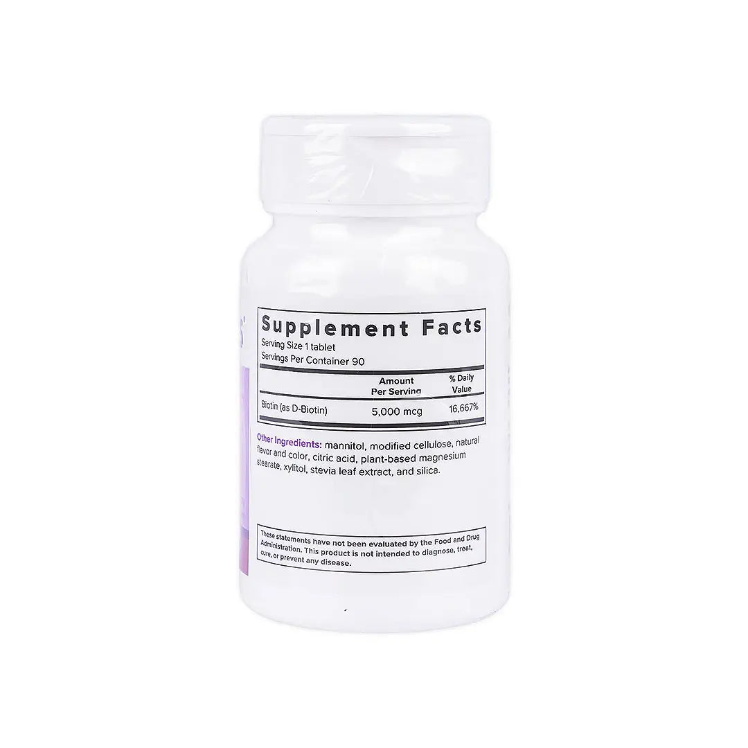 Bari Melts Mult Biotin 5000 MCG 90 Tab
