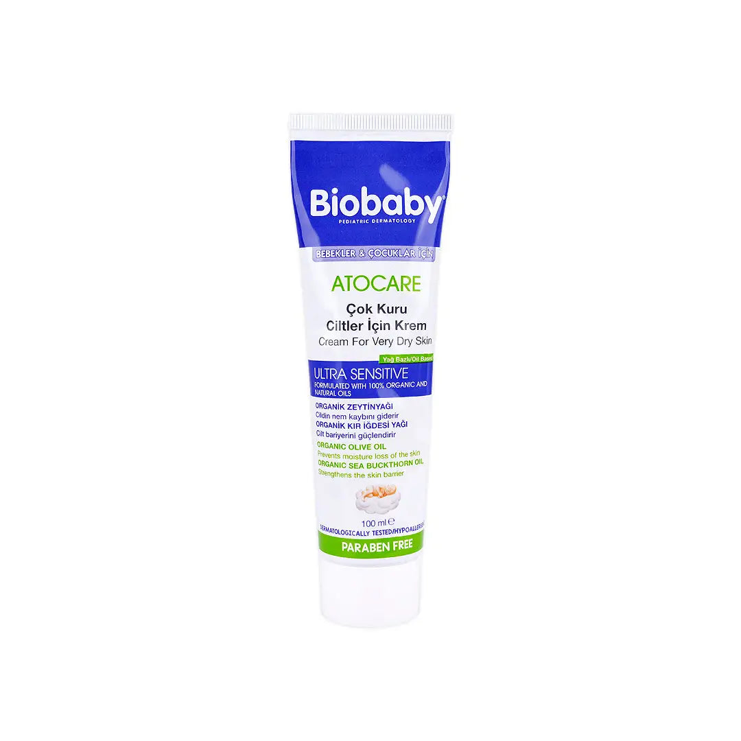 55829-Biobaby Atocare Cream Very Dry Skin Ultra Sensitive 100ml