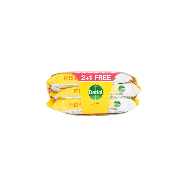 55840-Dettol Wipes 10Pcs*3-Fresh +3