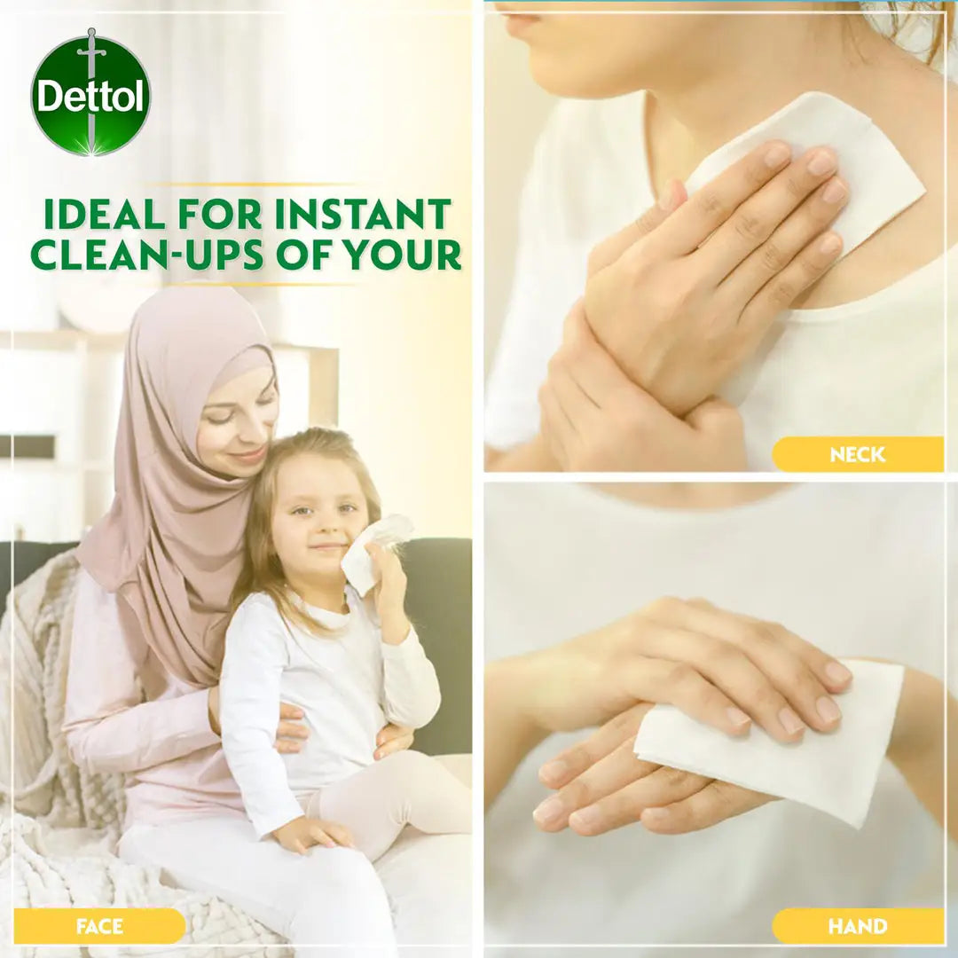 Dettol Antibacterial Skin Wipes 10pcs (2+1) - Fresh