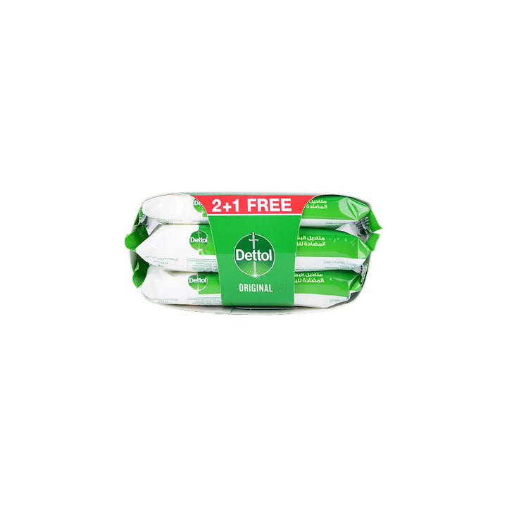 55841-Dettol Wipes 10Pcs*3-Original +2
