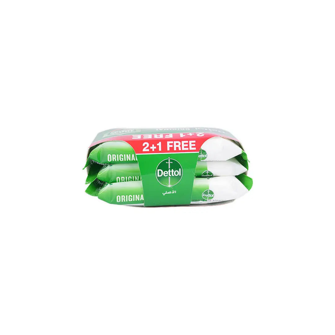 55841-Dettol Wipes 10Pcs*3-Original +1