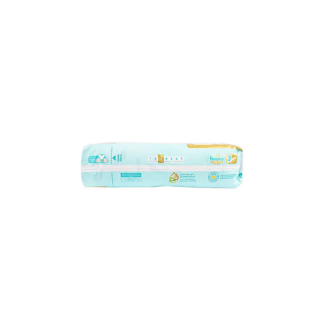 55846-Pampers Ultimate Comfort No.3 (6-10Kg) 62Pcs +1