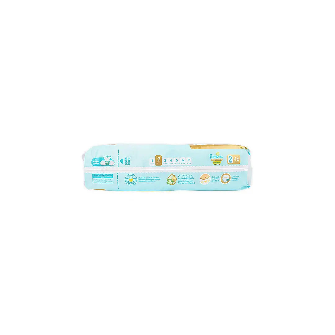 55848-Pampers Ultimate Comfort Newborn No.2 (3-8Kg) 46Pcs +1