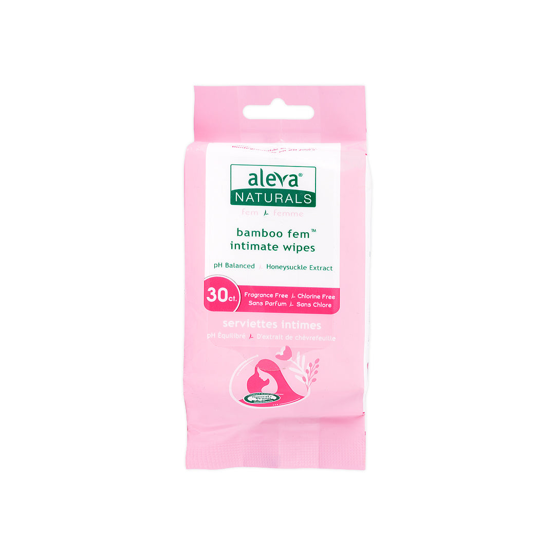 Aleva Femme Intimate Wipes 30Pcs