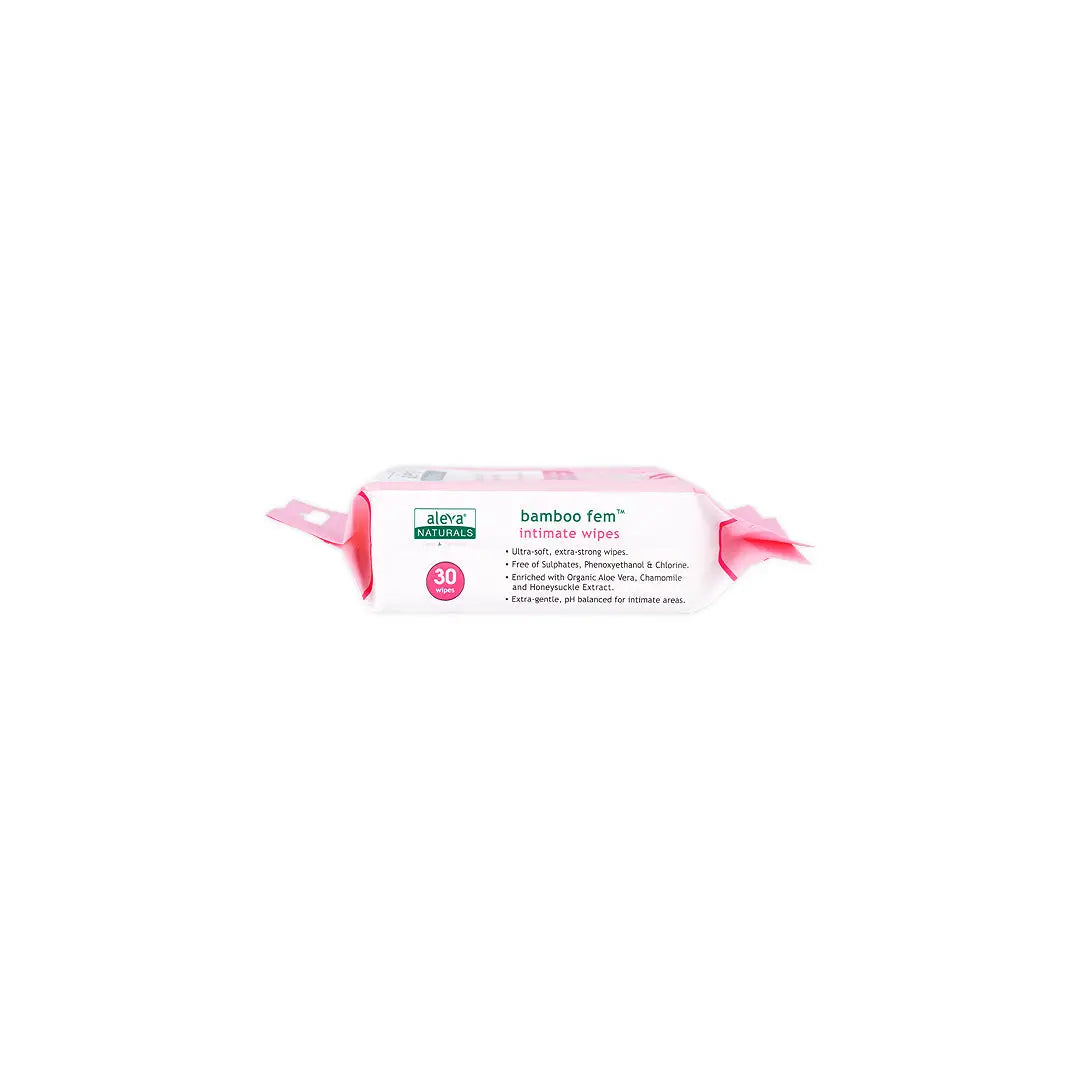 55850-Aleva Femme Intimate Wipes 30Pcs +2