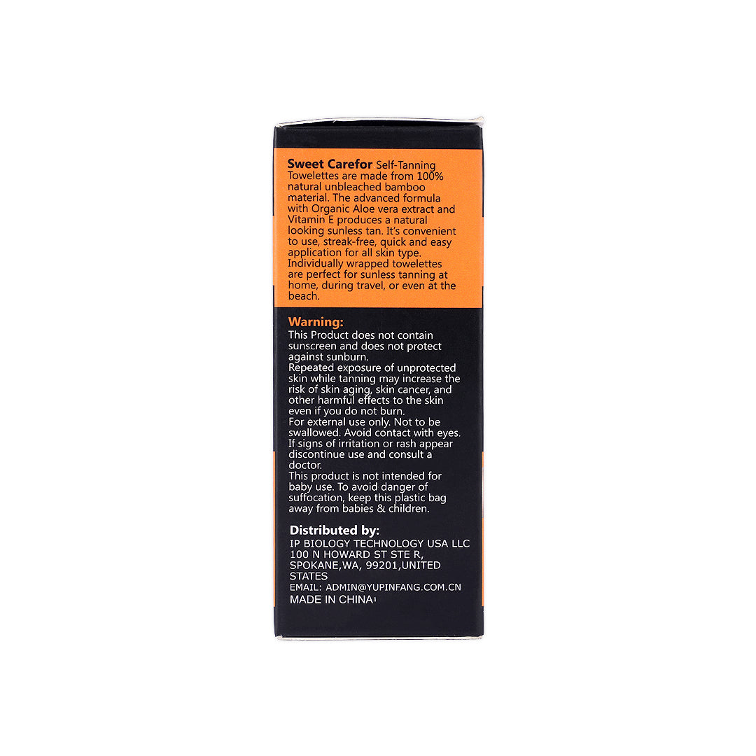 Sweet Carefor Self-Tanning Towelettes 8pcs