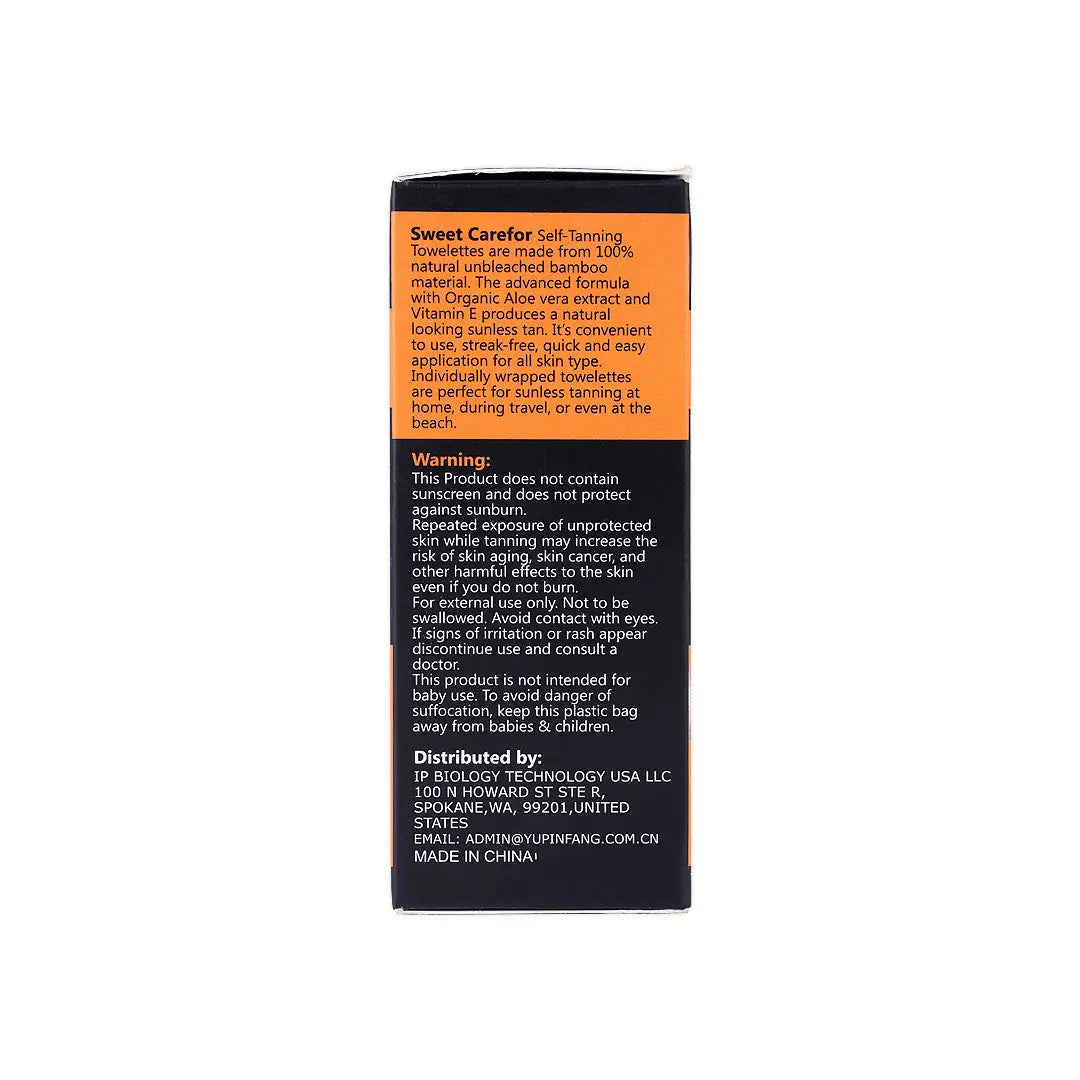 Sweet Carefor Self-Tanning Towelettes 8pcs