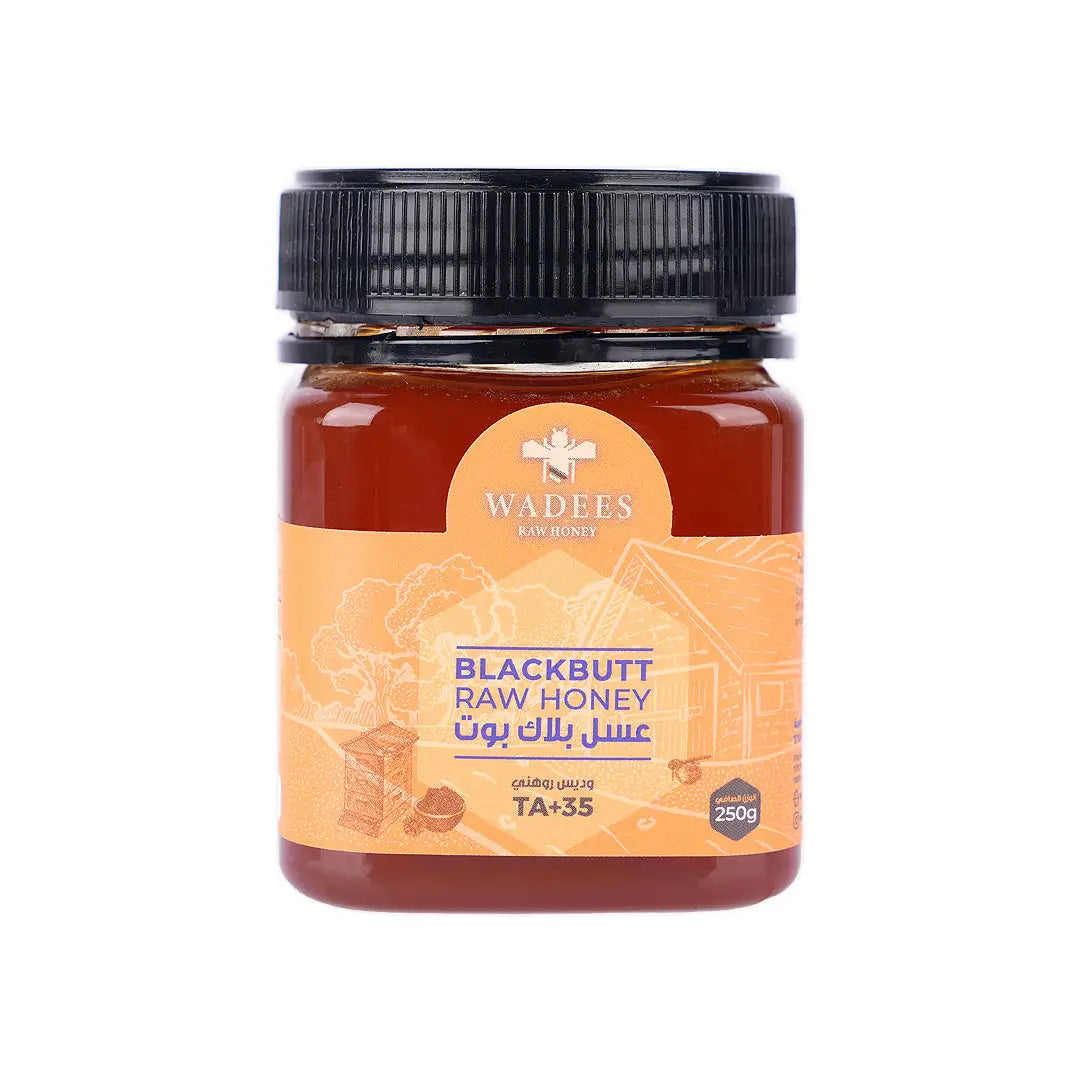 Wadees BlackButt Honey TA+35 250g