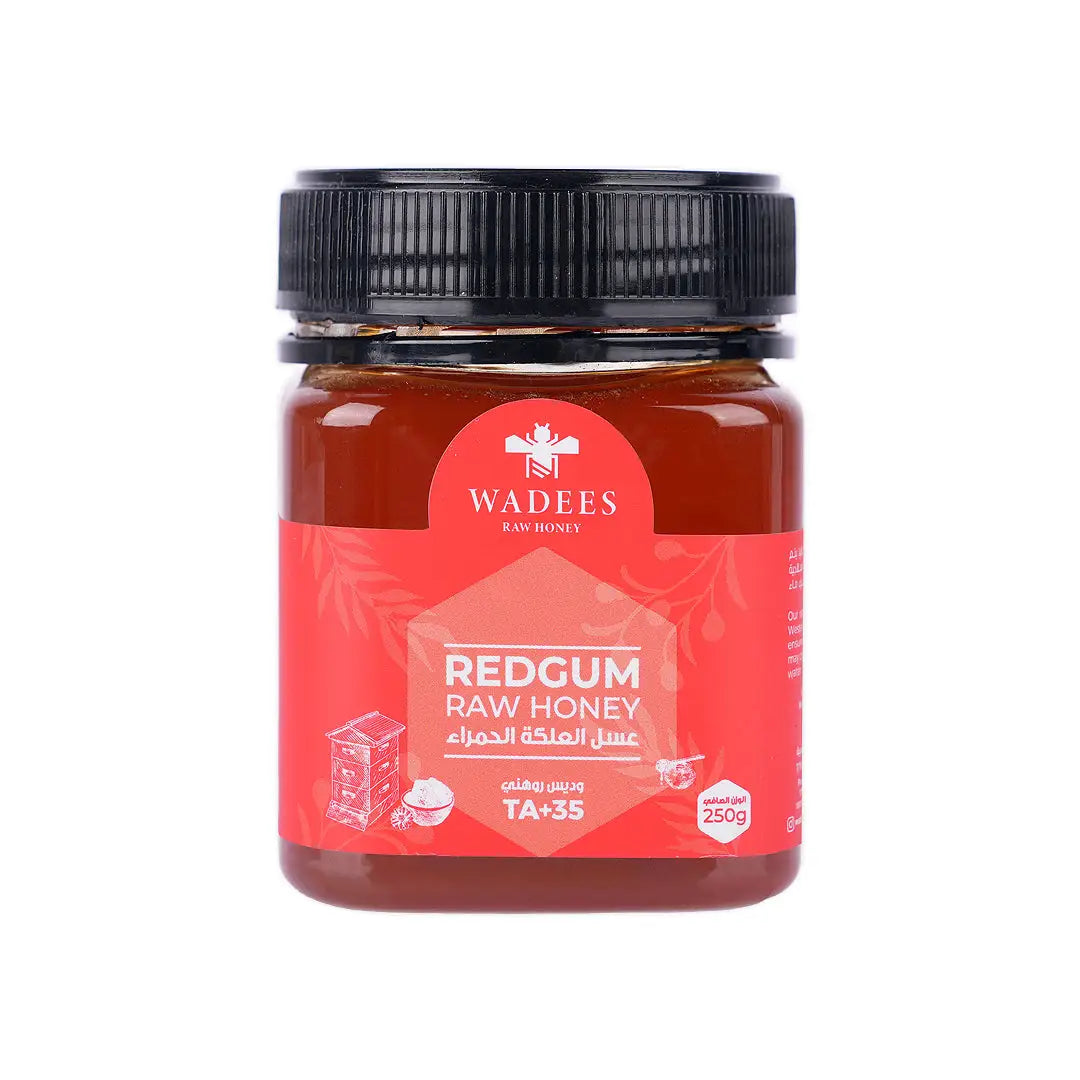 55856-Wadees Redgum Honey TA+35 250g