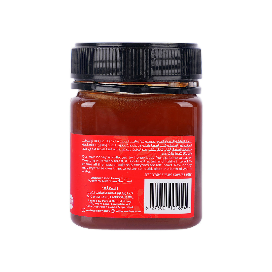 Wadees Redgum Honey TA+35 250g