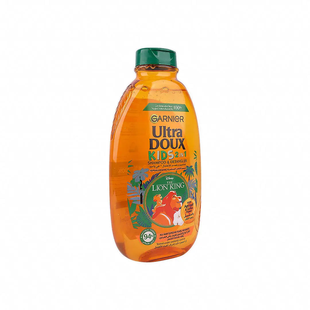 Garnier Ultra Doux Kids 2 IN 1 Shampoo 400ml-Apricot