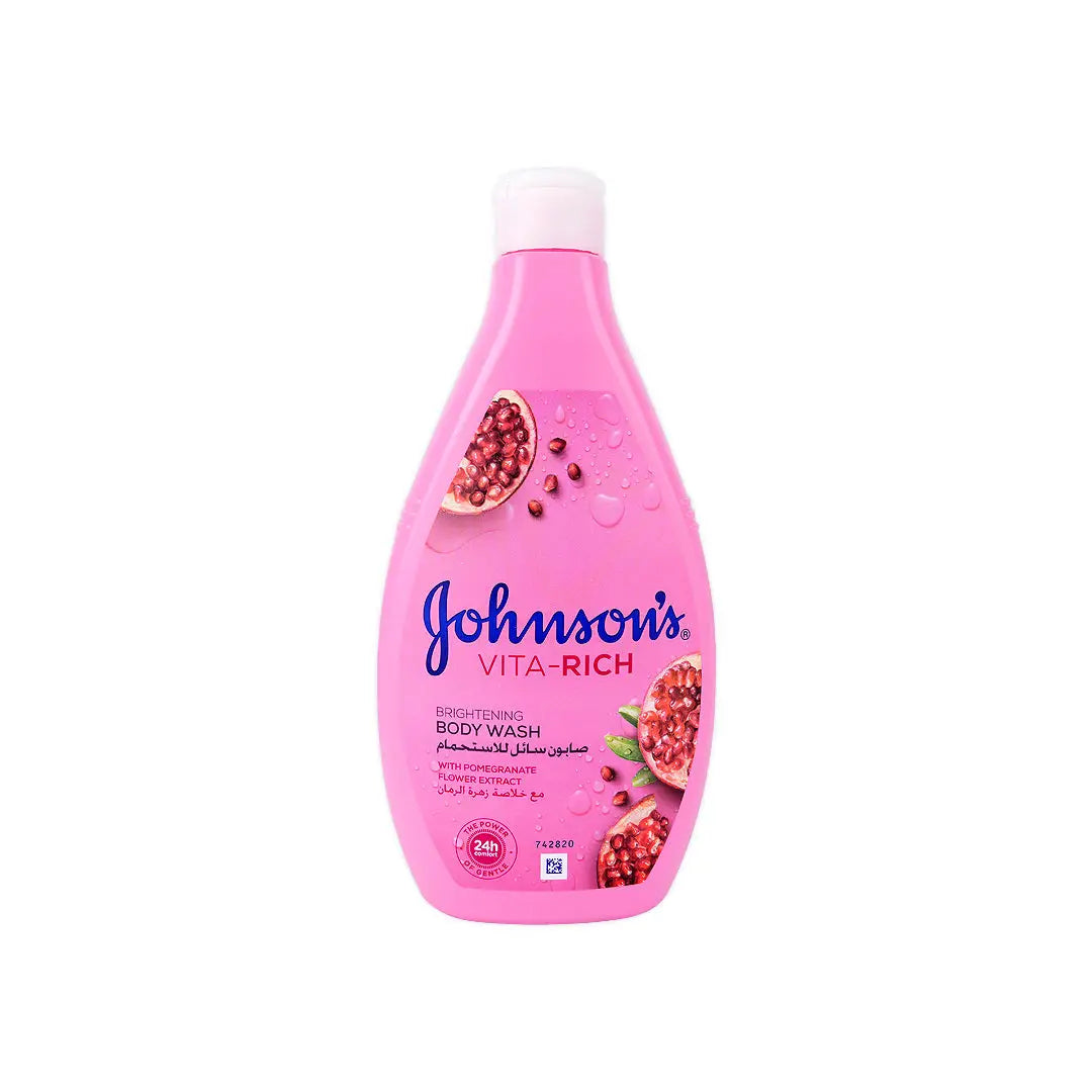 Johnson's Vita-Rich Body Wash 400ml-Pomegranate Flower