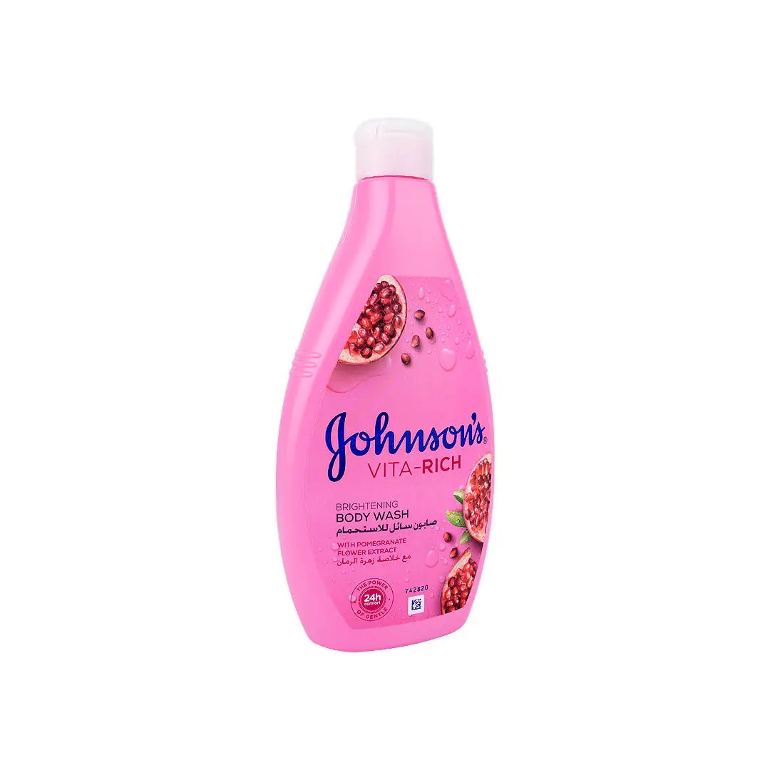 Johnson's Vita-Rich Body Wash 400ml-Pomegranate Flower