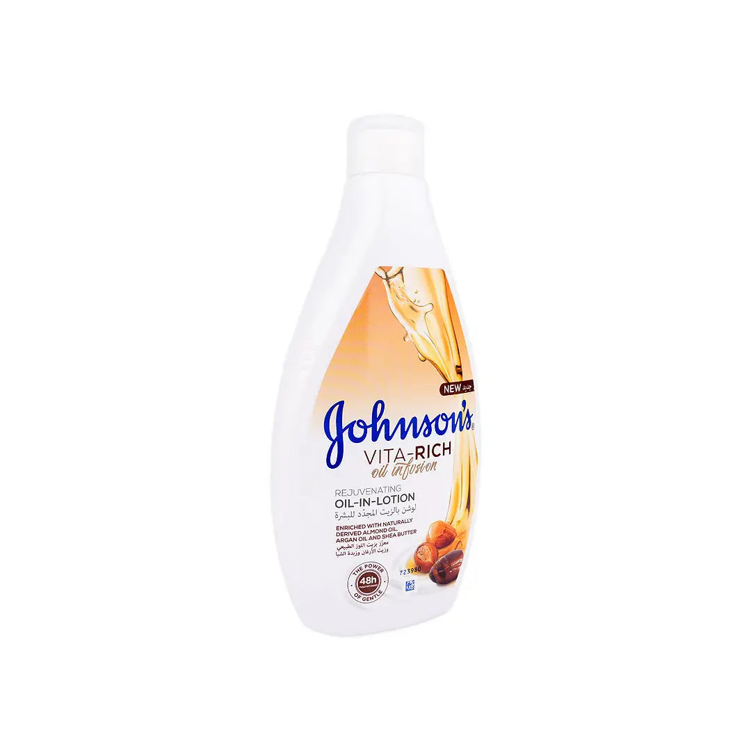 Johnson's Vita-Rich Body Lotion 400ml-Argan, Almond & Shea