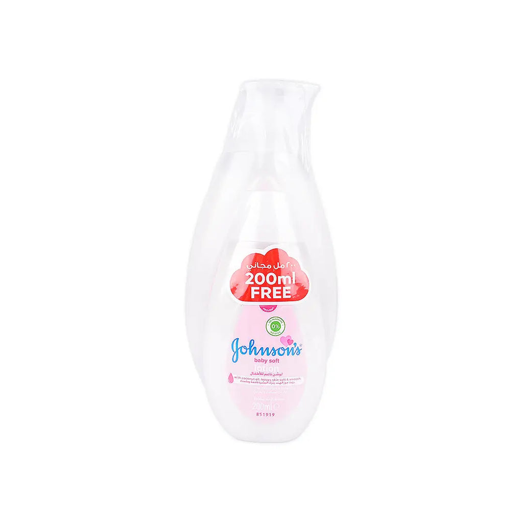 Johnson's Baby Soft Lotion 500ml + 200ml Free
