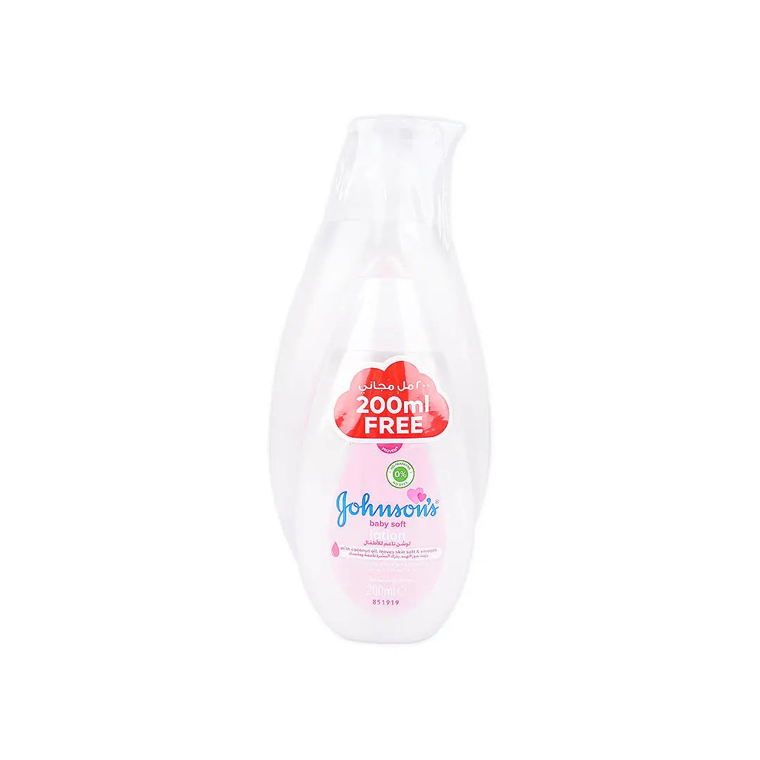 55873-Johnson's Baby Soft Lotion 500ml + 200ml Free