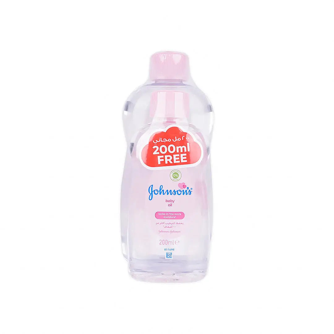 55874-Johnson's Baby Oil Regular 500ml + 200ml Free