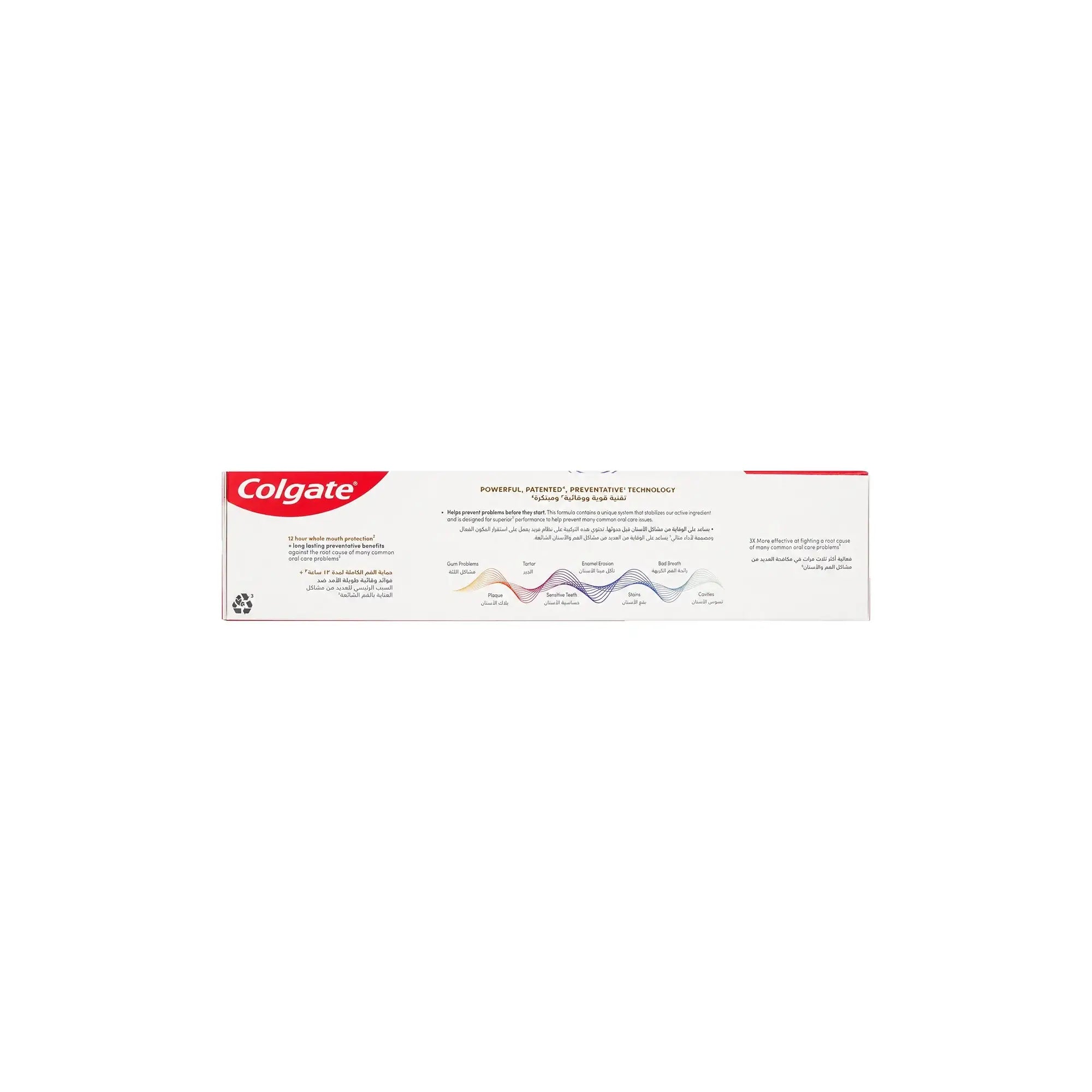 55876-Colgate Total Active Clean Mint Toothpaste 75ml +4