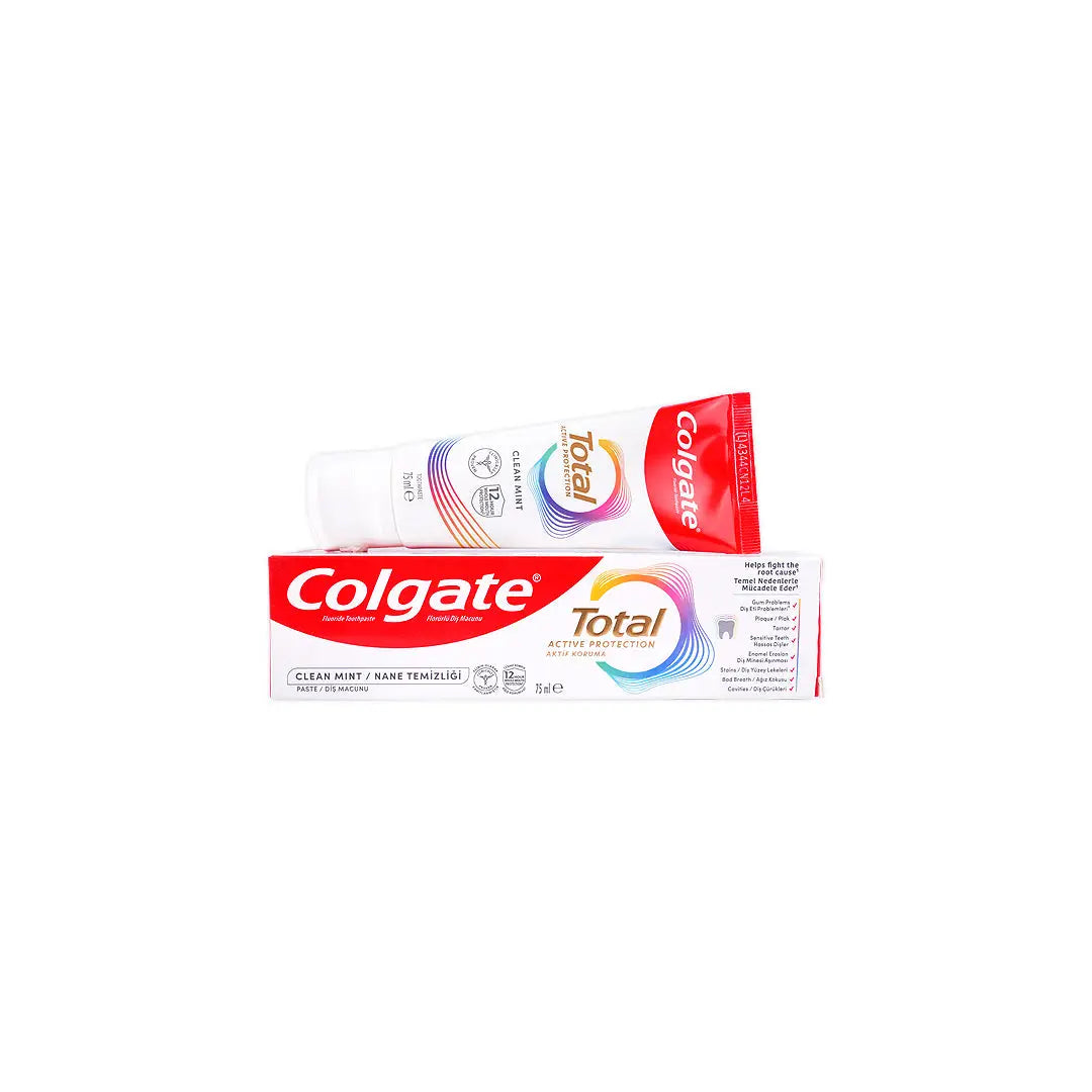 Colgate Inside Colgate Total Active Clean Mint Toothpaste 75ml ā Pharmazone