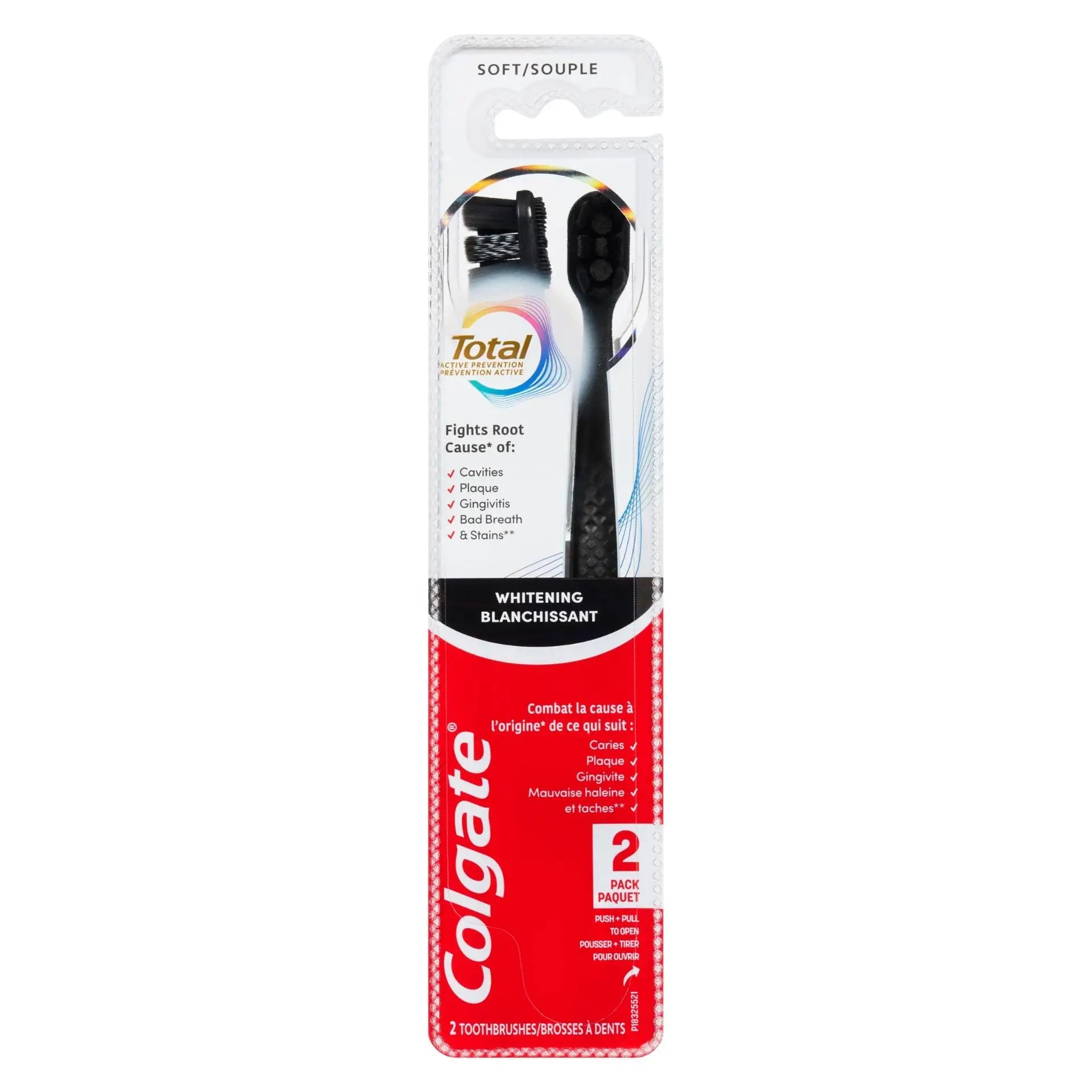 Colgate Total Whitening Restore Toothbrush 1+1