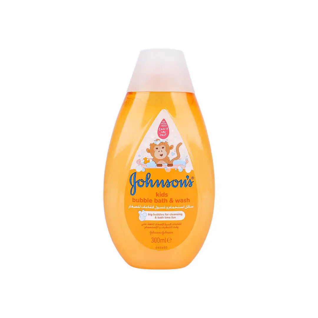 55882-Johnson's Kids Bubble Bath & Wash 300ml