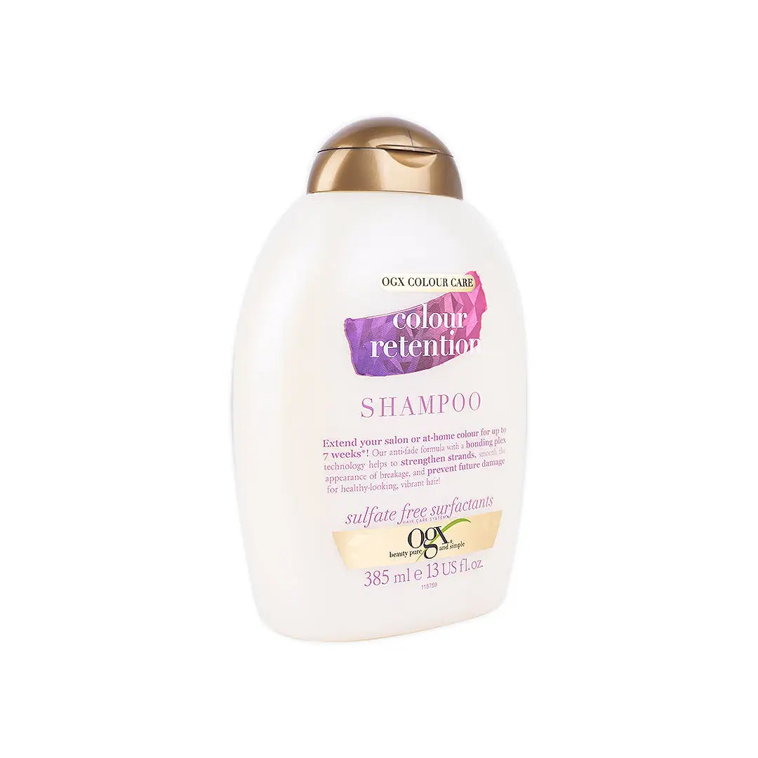 ogx colour retention shampoo 385ml